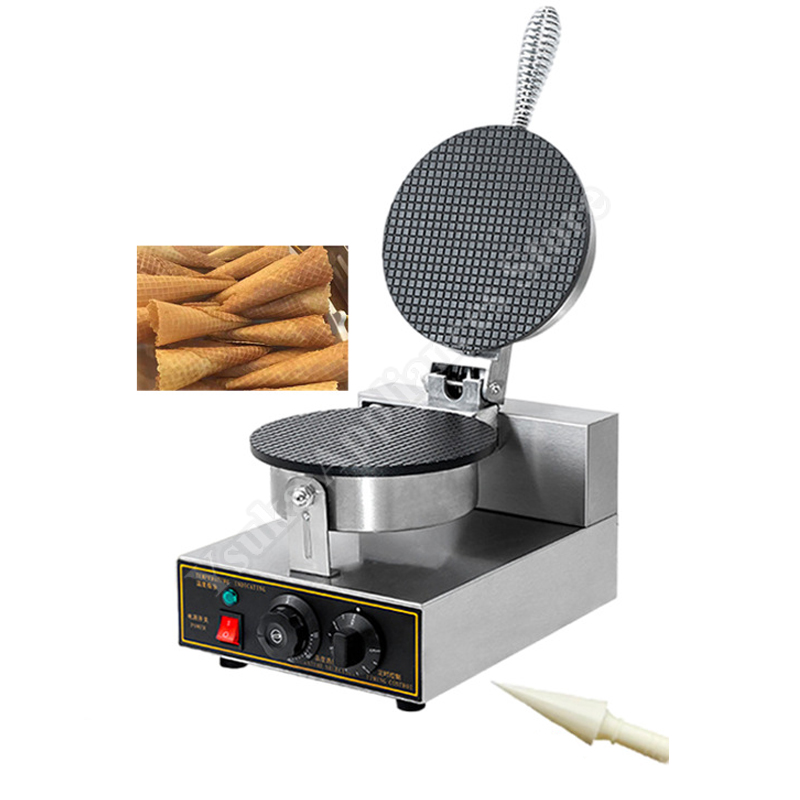 Egg Waffle Pan - Çıtır Dondurma Külahı Yapıcı Ticari Dondurma