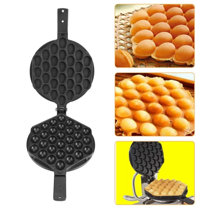 Egg Waffle Pan - QQ Yumurta Puf Makinesi Ev LPG