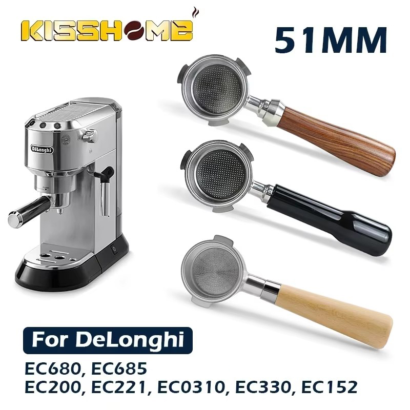 Kahve Dipsiz Portafilter 51 MM - Delonghi Espresso Magnifica incelemesi ve fiyatı