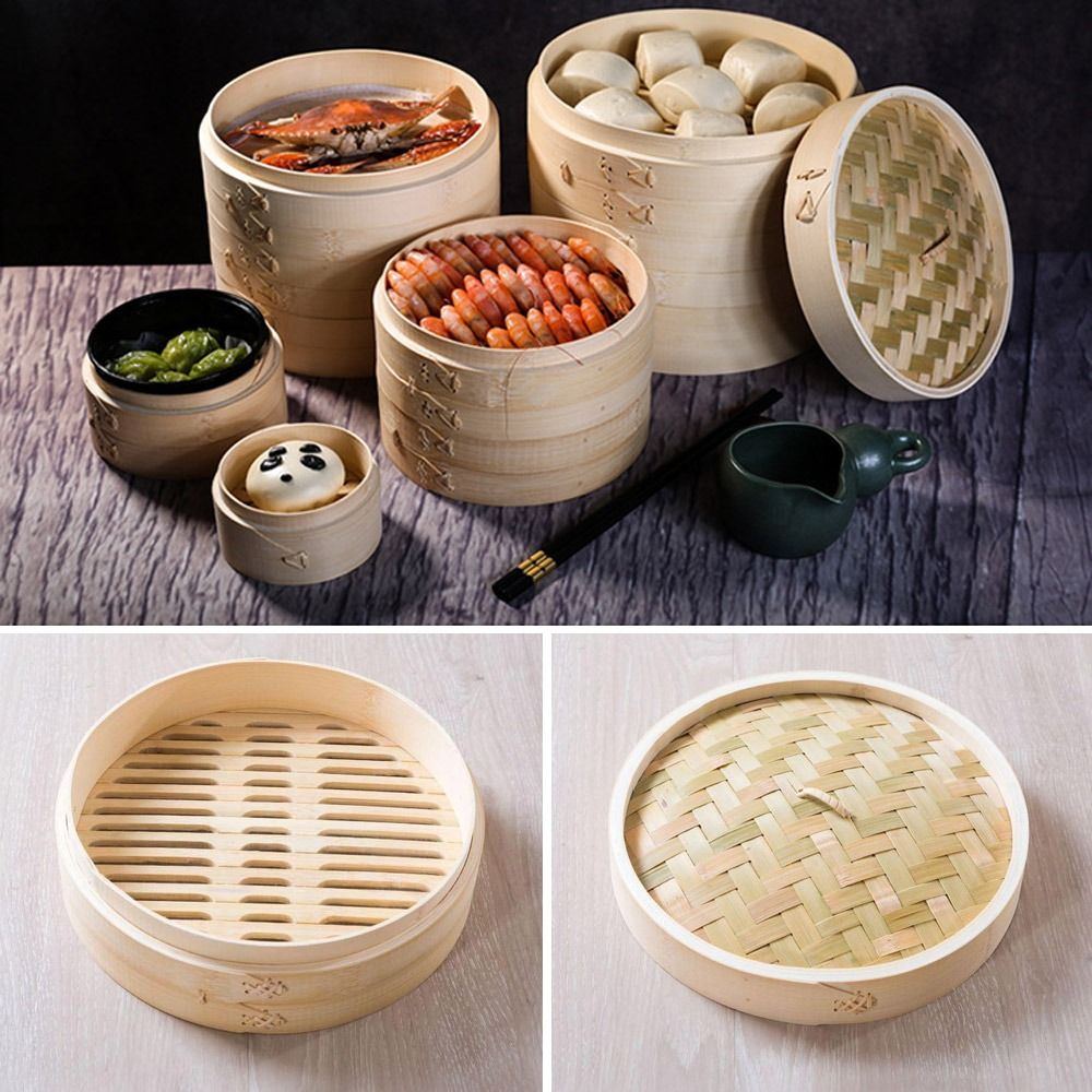 Bambu Vapur Sepeti Kapaklı Ham - Bao Steamer Bamboo incelemesi ve fiyatı